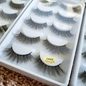 65 pairs of mink false eyelashes